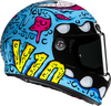 HJC V10 Squeeze MC28 Helmet, Large – FA45NUS6828V