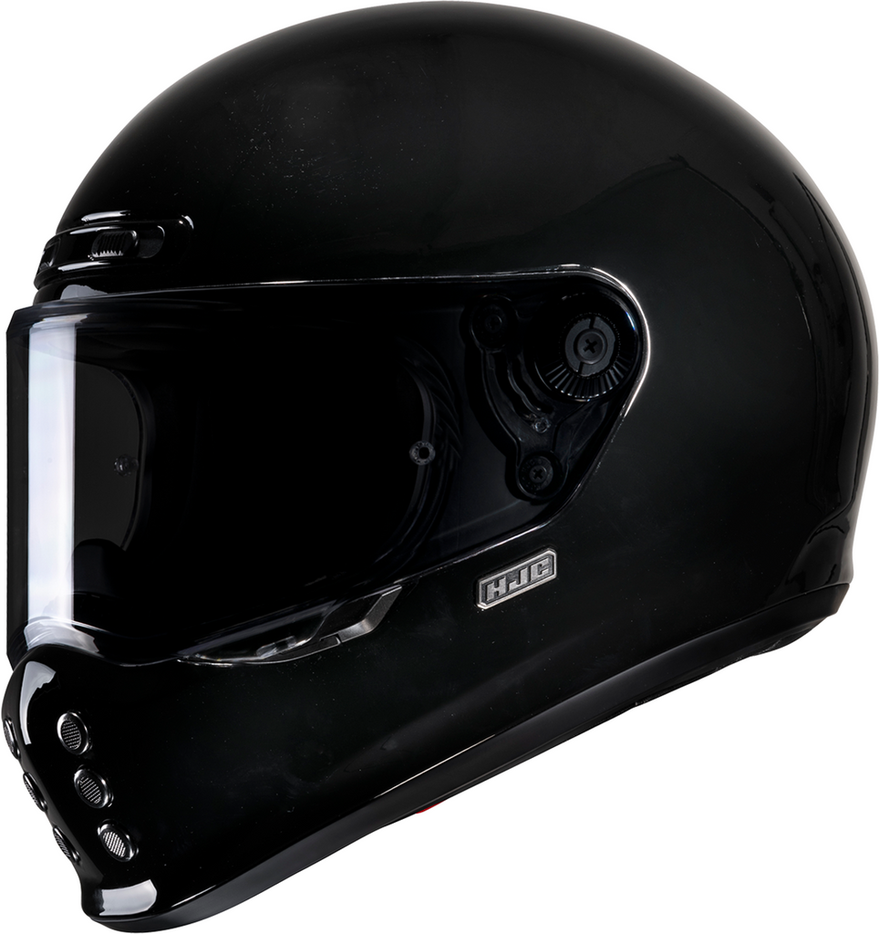 HJC V10 Solid Black Helmet, 2XL – FA45NUS8XBKV