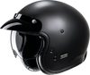 HJC V31 Open-Face Helmet, Solid Semi-Flat Black, Small – JA20NUS4XBSV