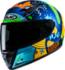 HJC Youth Y10 Mika MC23 Helmet – Medium, FP70NUSF023V