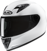 HJC Youth Y10 Solid White Motorcycle Helmet, Medium - FP70NUSFPWHV