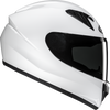 HJC Youth Y10 Solid White Motorcycle Helmet, Medium - FP70NUSFPWHV