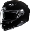 HJC F71 Solid Black Motorcycle Helmet 2XL FA47NUS8XBKV