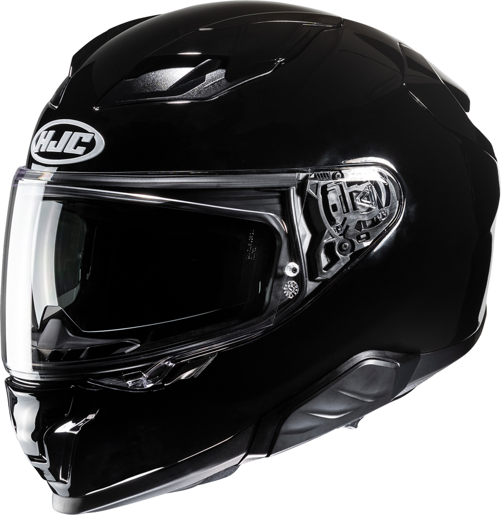 HJC F71 Solid Black Motorcycle Helmet 2XL FA47NUS8XBKV