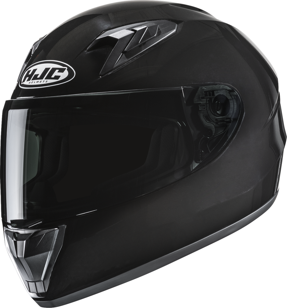 HJC Youth Y10 Solid Black Helmet, Large - FP70NUSGMETV