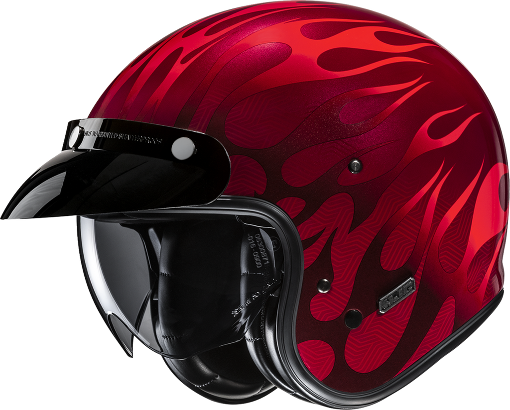 HJC V31 Firo MC1 Open-Face Helmet, Small - JA20NUS4601V