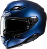 HJC F71 Solid Motorcycle Helmet, Semi-Flat Metallic Blue, Small