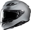 HJC F71 Solid Motorcycle Helmet, N Gray, Medium – FA47NUS5XGNV