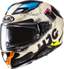 HJC F71 Faco MC28 Motorcycle Helmet 2XL FA47NUS8A28V