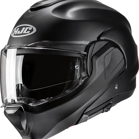 HJC F100 Modular Helmet - Solid - Semi-Flat Black - Large EH06NUS6XBSV