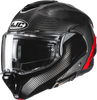 HJC F100 Carbon Modular Helmet - Stan - MC1 - Large EB20NUS6001V
