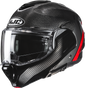 HJC F100 Carbon Modular Helmet - Stan - MC1 - Large EB20NUS6001V