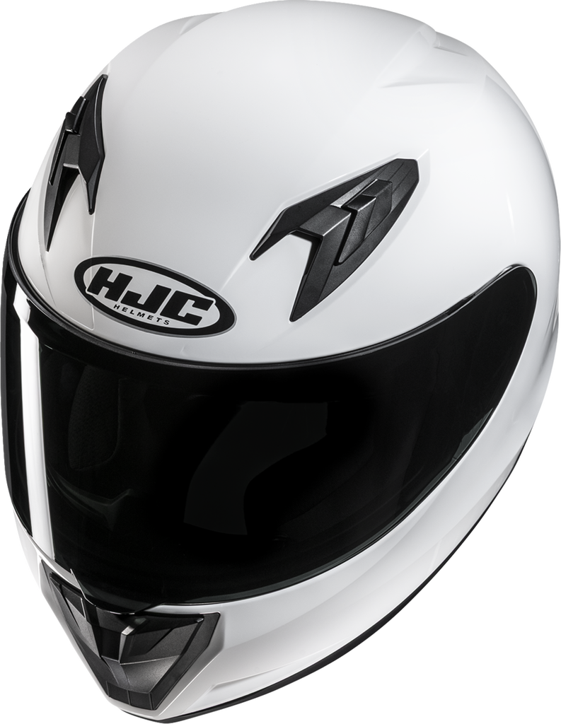 HJC Youth Y10 Solid White Helmet FP70NUSEPWHV