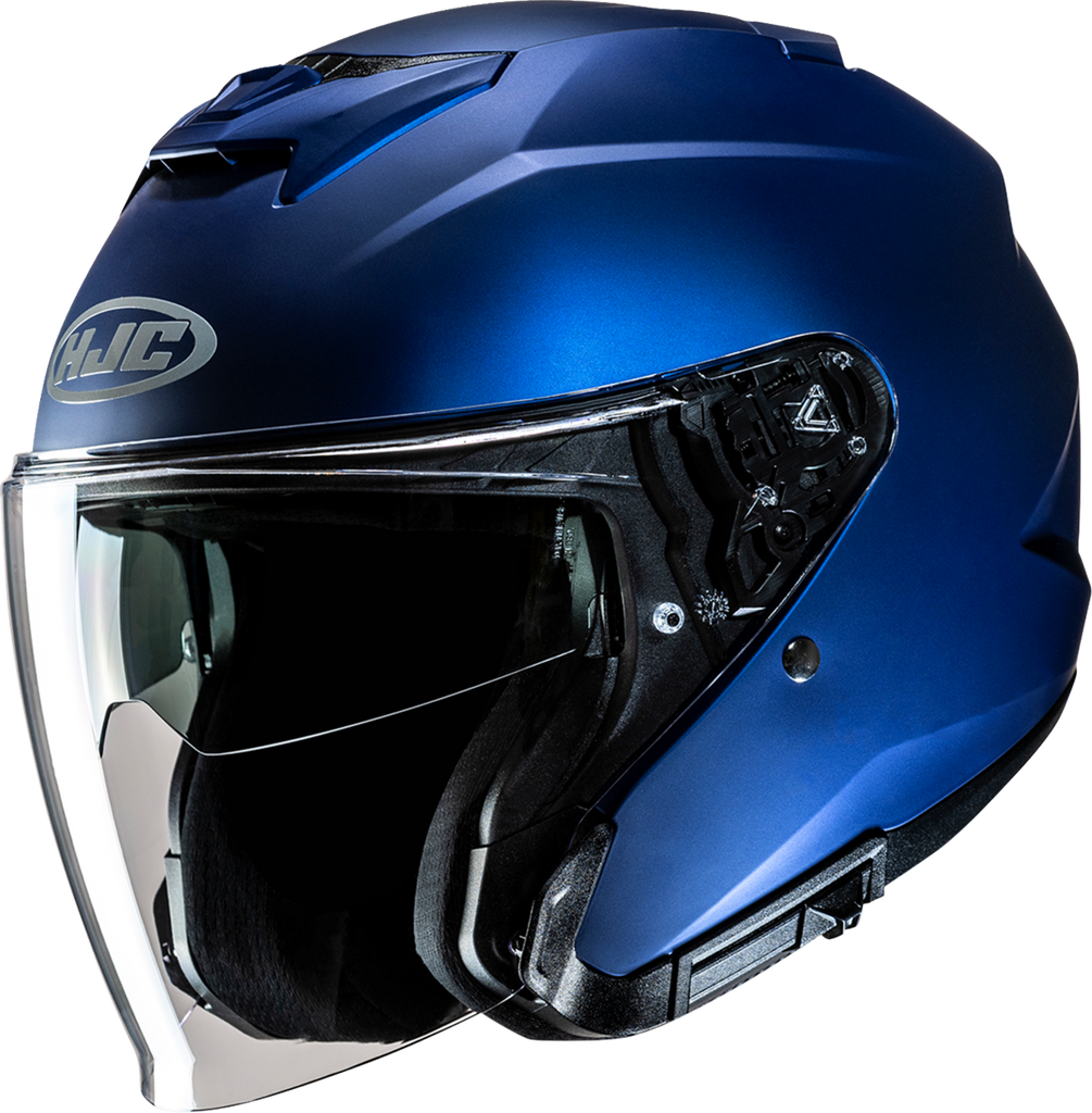 HJC i31 Solid Helmet – Semi-Flat Metallic Blue, Large, JP45NUS6SMBV
