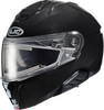 HJC i91 Modular Snow Helmet - Electric - Solid - Black - 2XL EP35EUS8XBKV