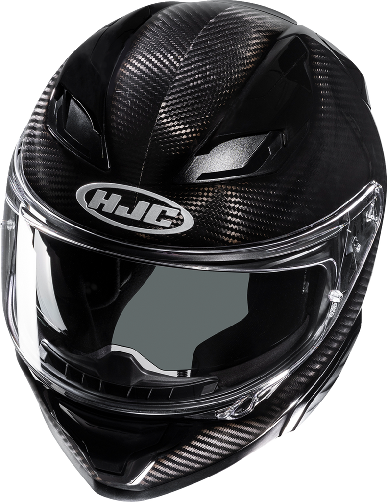 HJC F71 Carbon Solid Motorcycle Helmet, Large - FB22NUS6XCBV