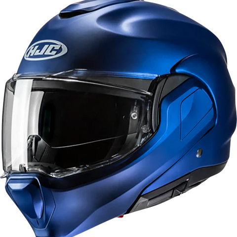HJC F100 Modular Helmet - Solid - Semi-Flat Metallic Blue - Medium EH06NUS5SMBV