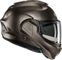 HJC F100 Modular Helmet - Solid - Semi-Flat Titanium - Large EH06NUS6SFTV