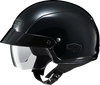 HJC IS-Cruiser Solid Black Motorcycle Helmet, Small – HP31NUS4XBKV