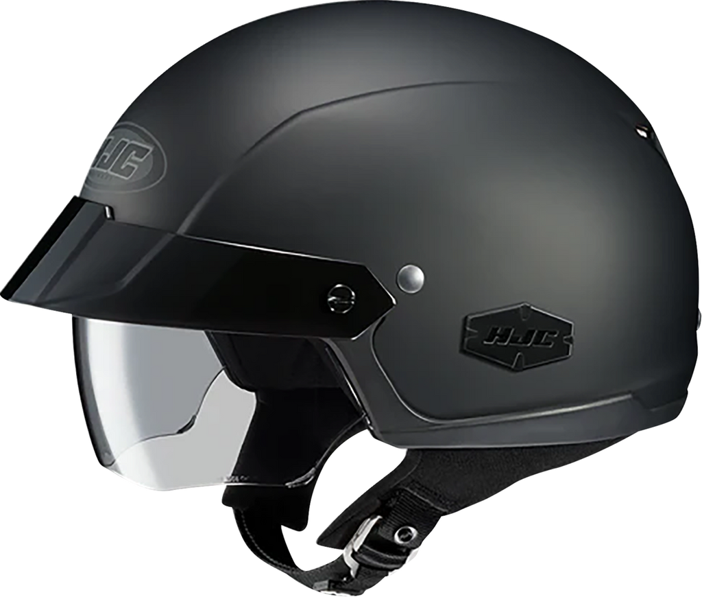 HJC IS-Cruiser Half Helmet, Rubbertone Flat Black, Medium, HP31NUS5RFBV