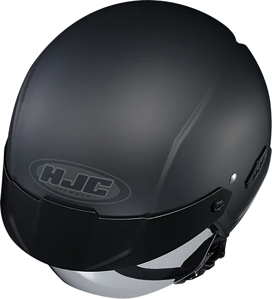 HJC IS-Cruiser Half Helmet, Rubbertone Flat Black, Medium, HP31NUS5RFBV