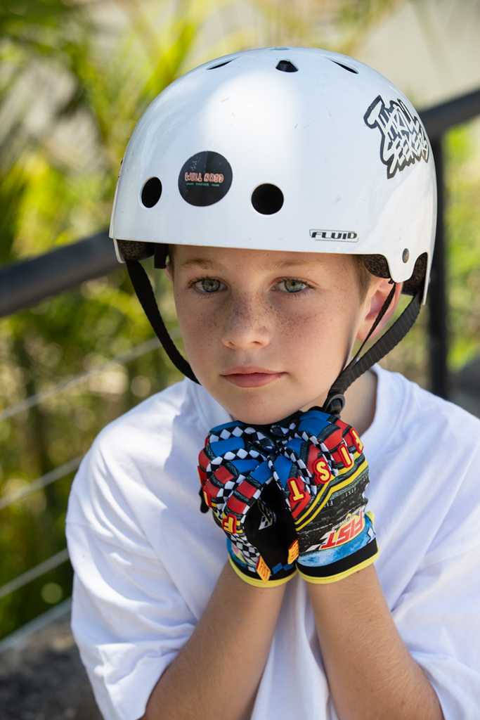 FIST HANDWEAR Youth Strapped Speedway Gloves, Large, F-GSY-01759-L