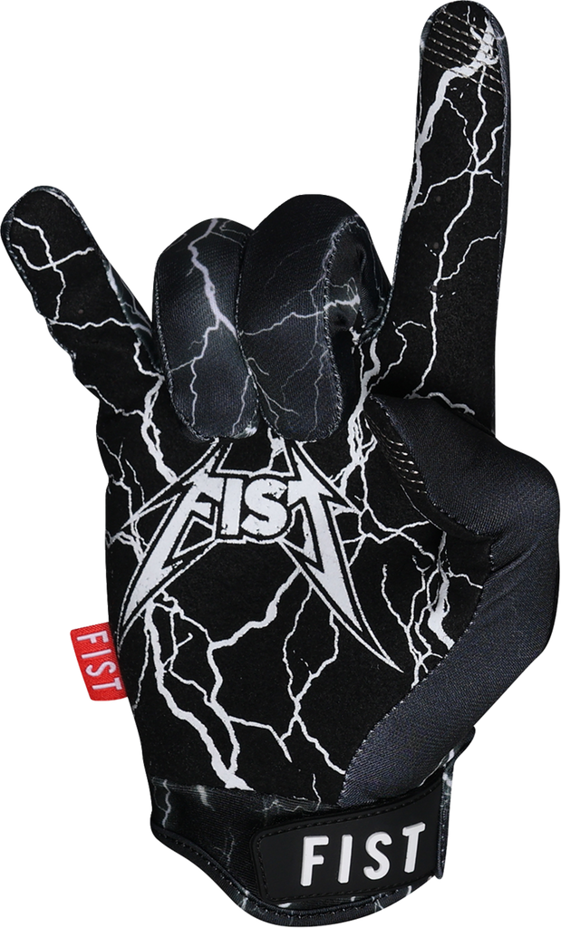 FIST HANDWEAR Lil Fists Strapped Brady Baker Lightning Gloves, Medium, F-GLF-01753-M
