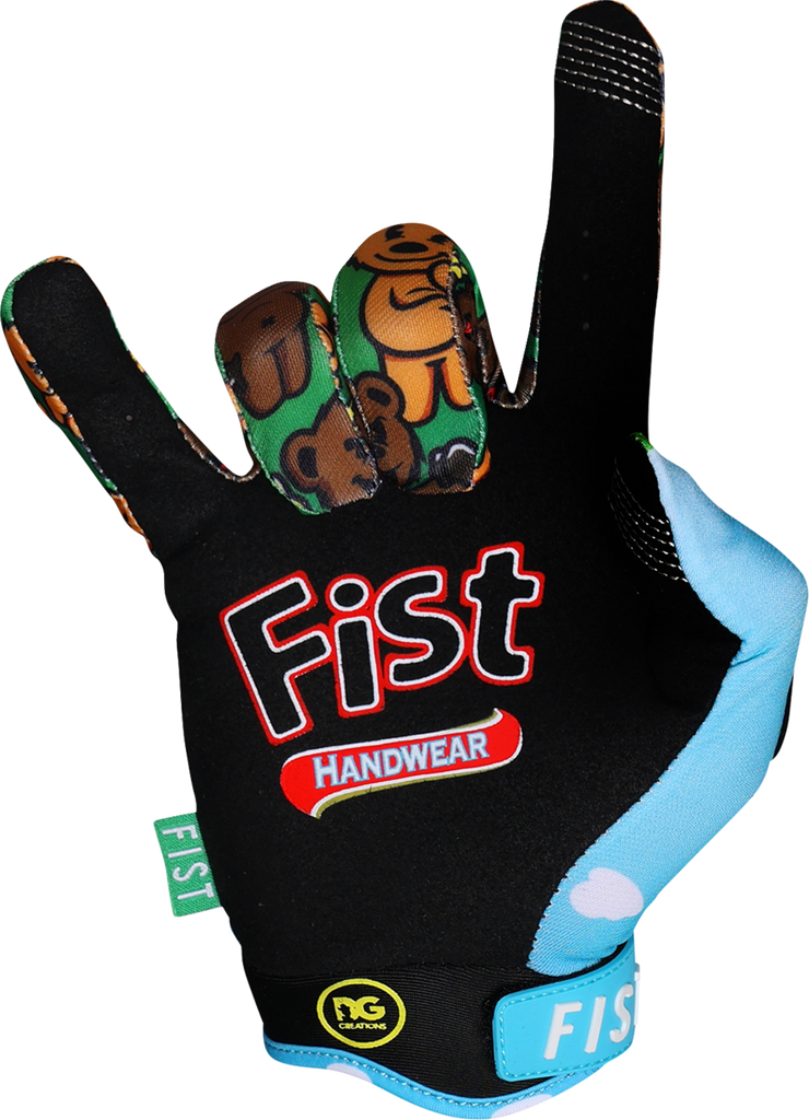 FIST HANDWEAR Lil Fists Strapped Lil Teds Gloves, Small - F-GLF-01761-S