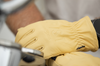 FIST HANDWEAR The Rig Road Full Grain Leather Gloves, Yellow, Small – F-GR-01325-S