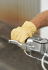 FIST HANDWEAR The Rig Road Full Grain Leather Gloves, Yellow, Small – F-GR-01325-S