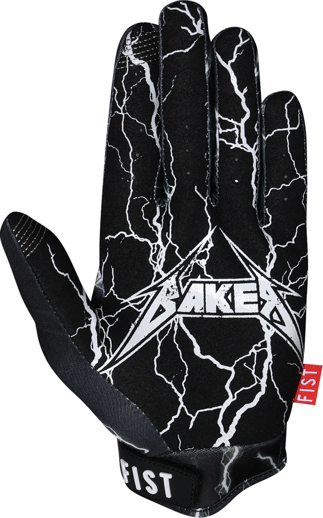 FIST HANDWEAR Lil Fists Strapped Brady Baker Lightning Gloves Large F-GLF-01753-L
