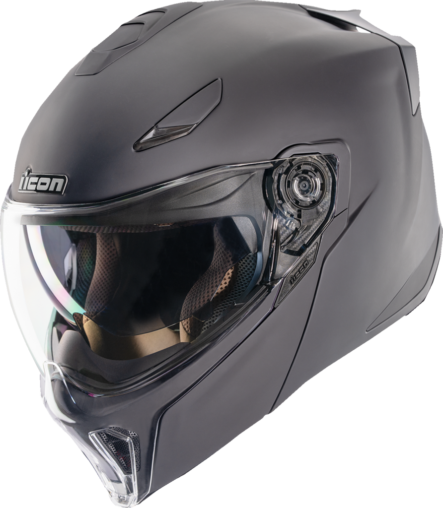ICON Threshold™ Modular Helmet Solid Matte Black 3XL 0100-2697