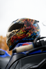ICON Threshold Modular Helmet Burn Birdie Burn Blue Large 0100-2724