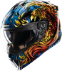 ICON Threshold™ Modular Helmet Burn Birdie Burn Blue XL 0100-2725