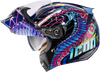 ICON Threshold™ Modular Helmet Synthwave Lazer Cobra Blue Small 0100-2729