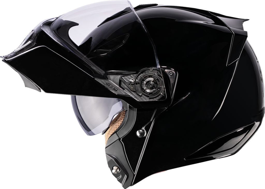 ICON Threshold™ Modular Helmet Solid Gloss Black Small 0100-2812