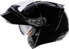ICON Threshold Modular Helmet Solid Gloss Black Large 0100-2814