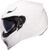 ICON Threshold Modular Helmet Solid Gloss White Medium 0100-2820