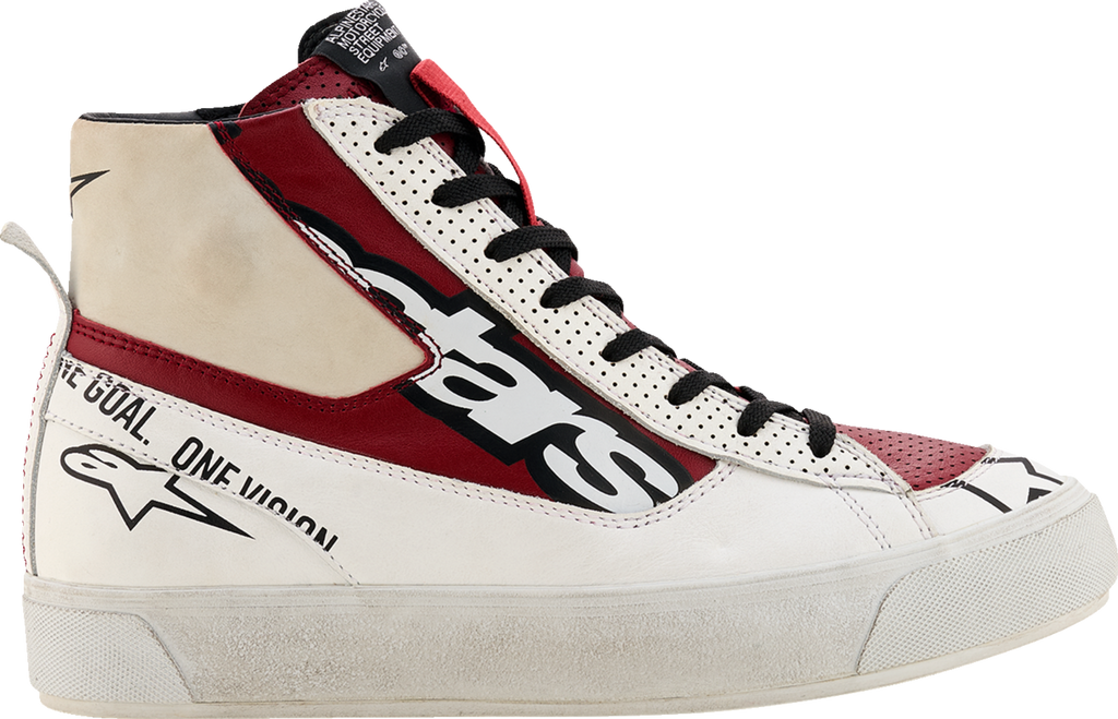 Alpinestars Stella Stated Flair Women's Shoes White/Rio Red US 10 - 2541426-2066-10