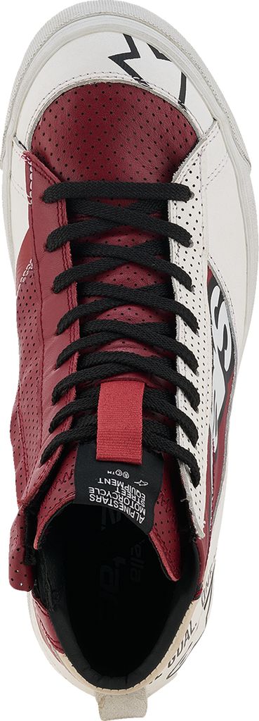 Alpinestars Stella Stated Flair Women's Motorcycle Shoes White/Rio Red US 11.5 - 2541426-2066-115
