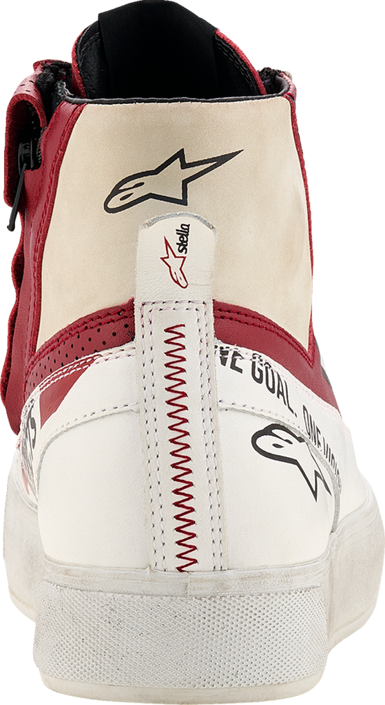 Alpinestars Stella Stated Flair Women's Motorcycle Shoes White/Rio Red US 11.5 - 2541426-2066-115