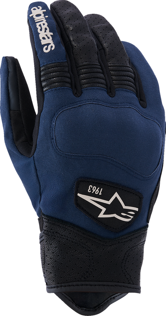 Alpinestars Tracker Motorcycle Gloves Dark Blue/Black Medium 3561226-7109-M