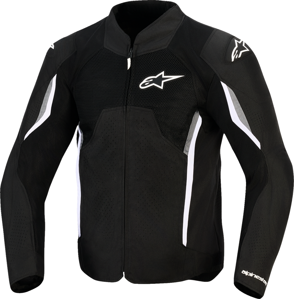 Alpinestars AST v3 Air Motorcycle Jacket Black/Dark Gray/White 4XL - 3300426-102-4XL