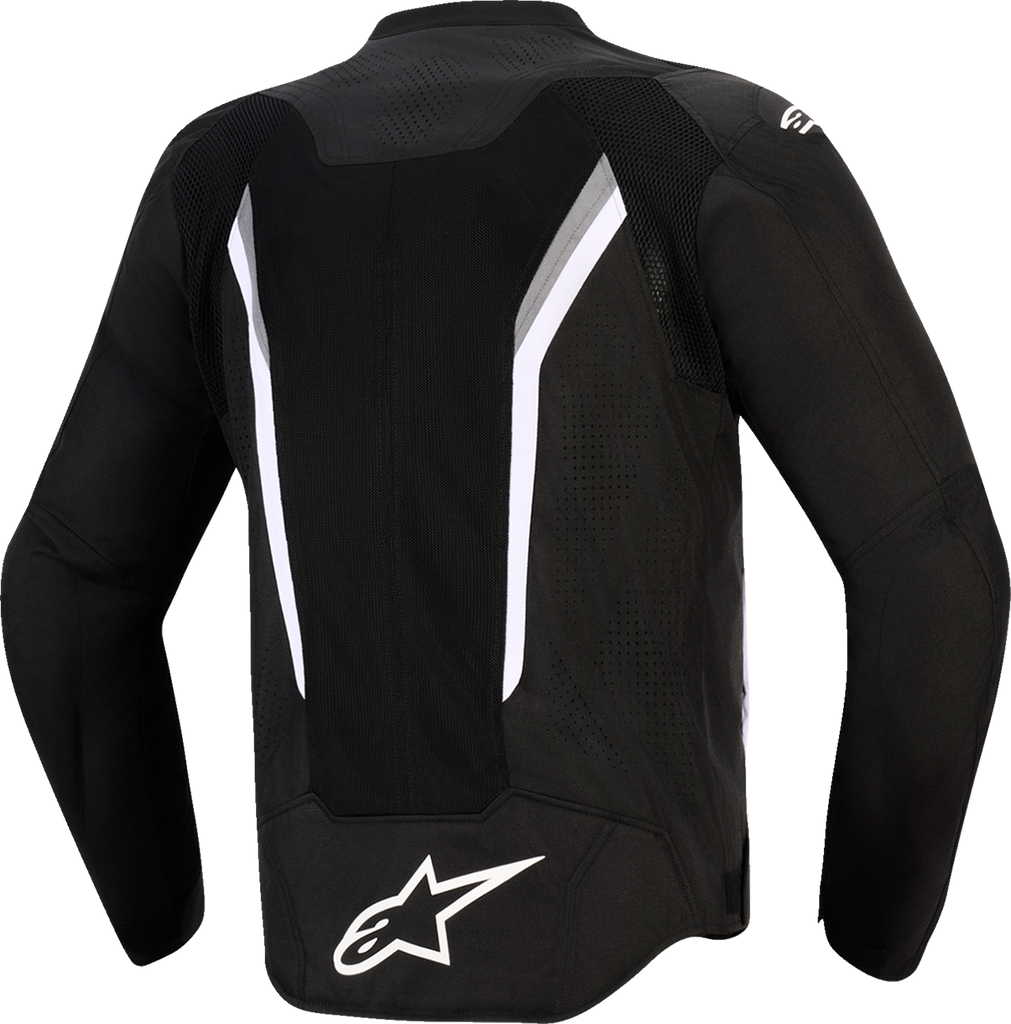 Alpinestars AST v3 Air Motorcycle Jacket Black/Dark Gray/White 4XL - 3300426-102-4XL