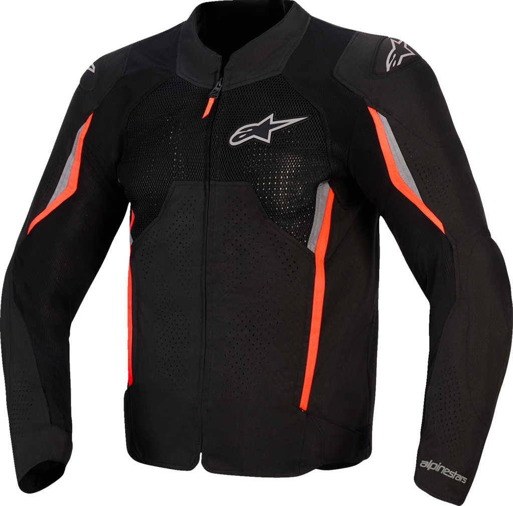 Alpinestars AST v3 Air Motorcycle Jacket Black/Dark Gray/Red Fluo 2XL 3300426-1051-2XL