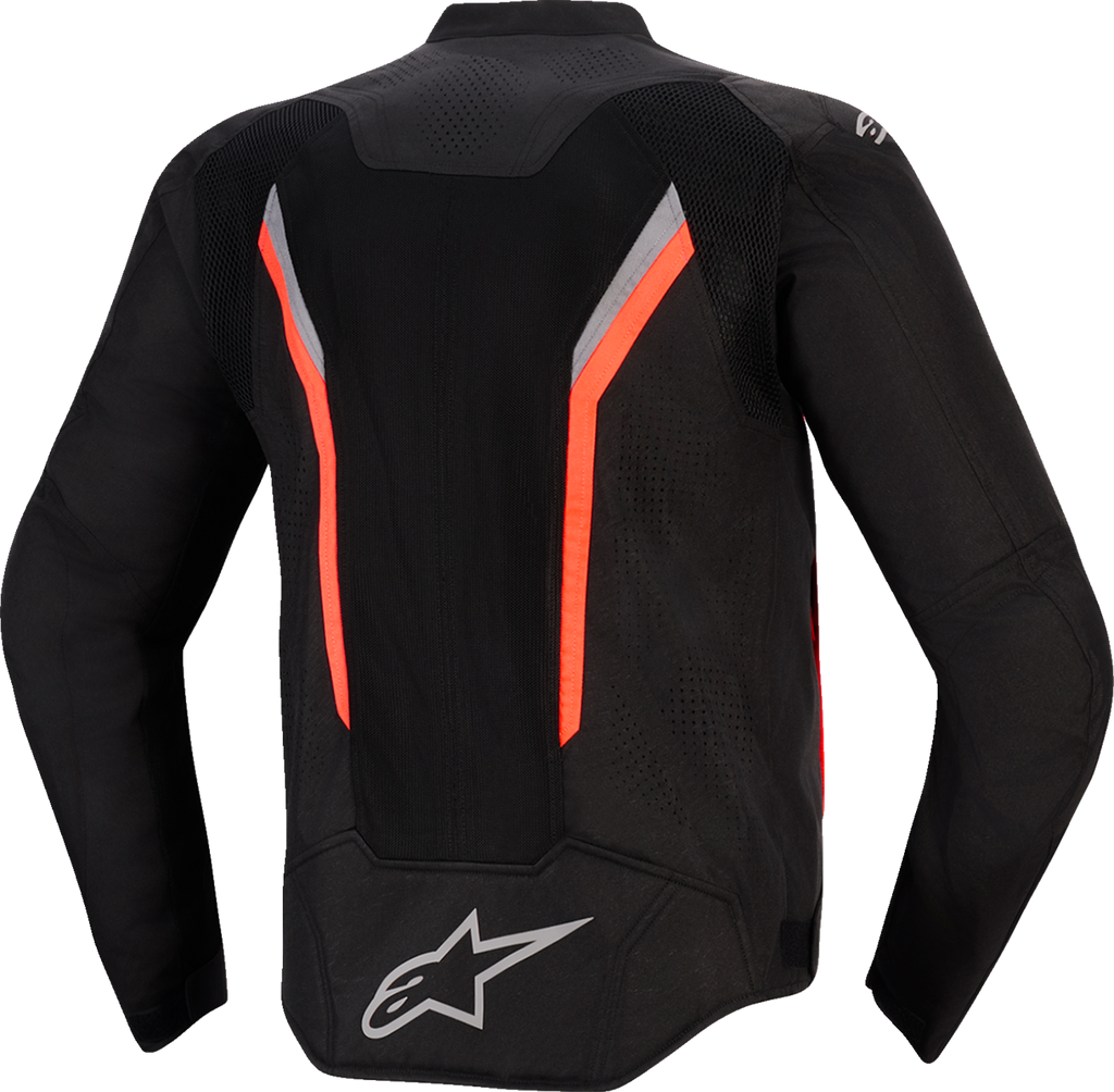 Alpinestars AST v3 Air Motorcycle Jacket Black/Dark Gray/Red Fluo 3XL 3300426-1051-3XL