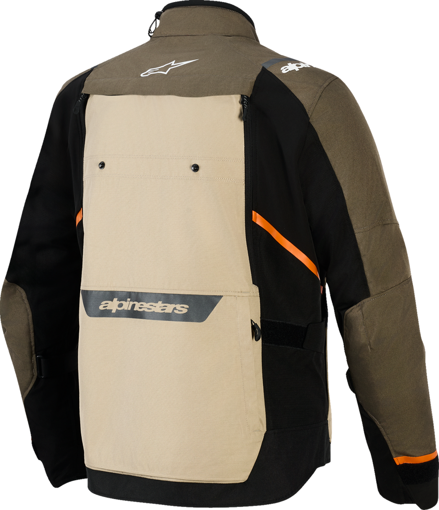 Alpinestars Cusco Drystar Jacket Walnut/Aluminum/Black 2XL - 3201126-9304-2XL