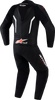 Alpinestars GP Force v2 2-Piece Leather Suit Black/White/Red Fluo, Part 3160126-1231-58