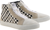 Alpinestars Ride-63 Canvas Motorcycle Shoes White/Black/Chess US 8.5 - 2540726-2081-85