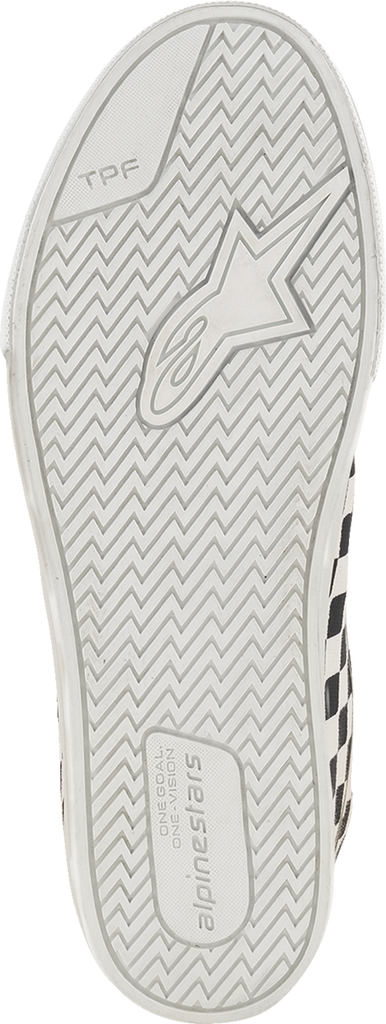 Alpinestars Ride-63 Canvas Motorcycle Shoes White/Black/Chess US 8.5 - 2540726-2081-85